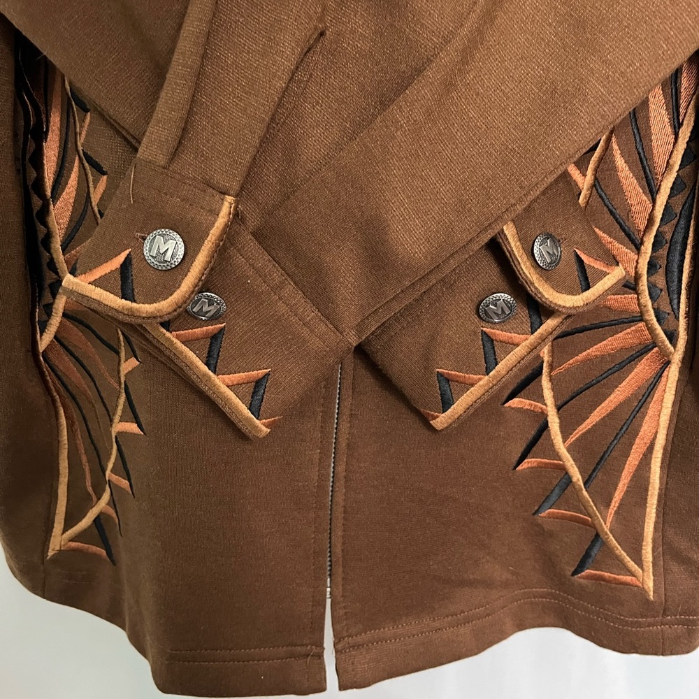 Bob Mackie Wearable Art Jacket - image 4